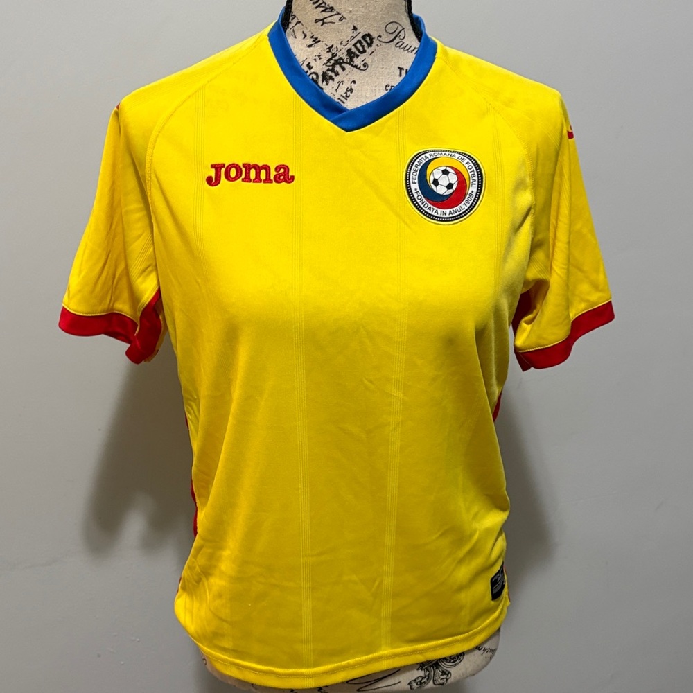 Joma Kids Yellow Soccer Tee